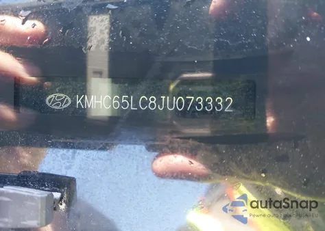 2018 Hyundai Ioniq Hybrid Blue из США, поврежденный, VIN KMHC65LC8JU073332